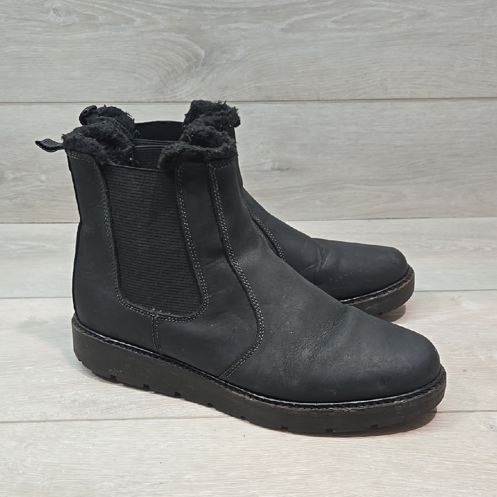 Alpine Design Ortholite Women Leather High Top Boots Shoes Sz 9